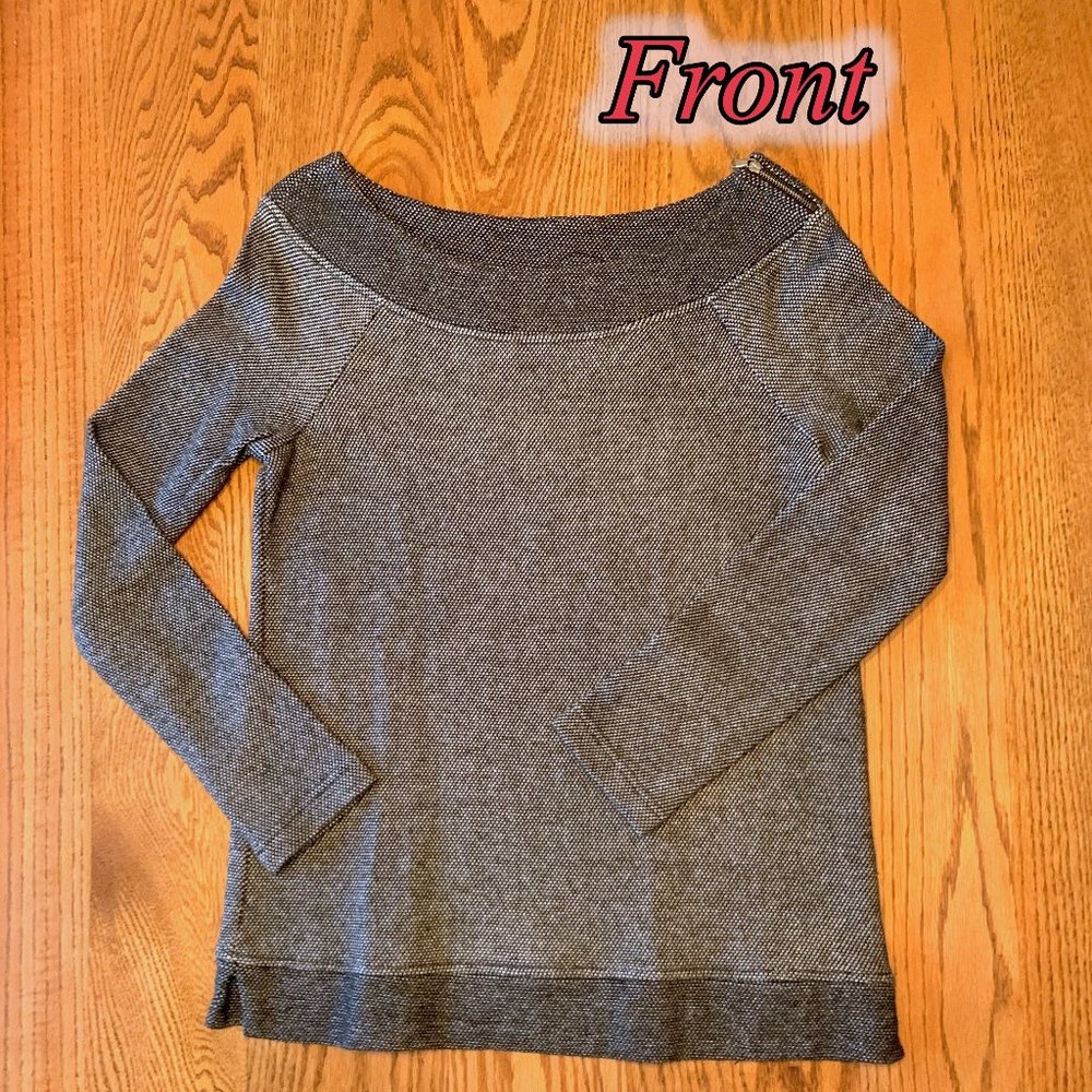 "Ann Taylor-LOFT" top, boat neck line, NWOT, M